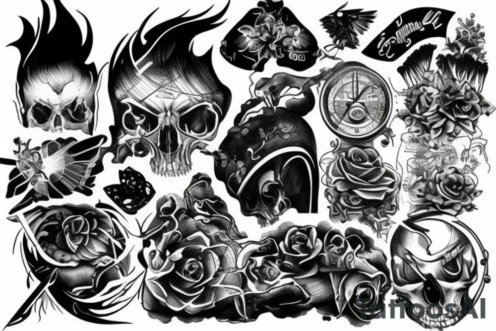 End of world tattoo idea