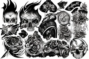 End of world tattoo idea