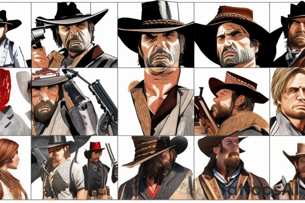 Red dead redemption 2 tattoo idea