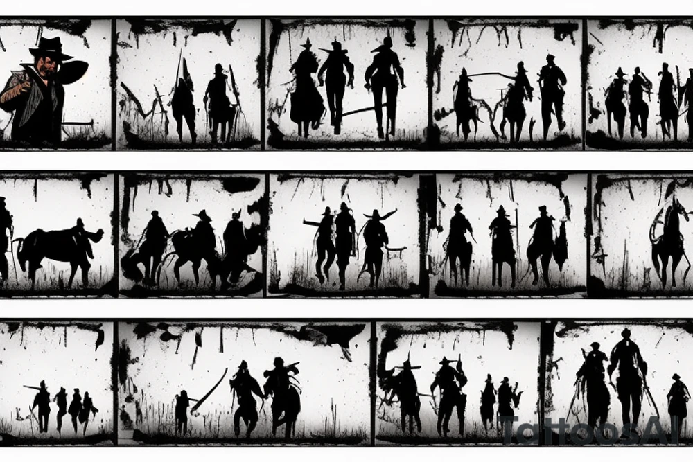 Red dead redemption 2 tattoo idea