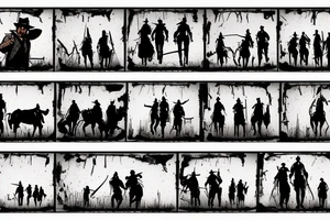 Red dead redemption 2 tattoo idea