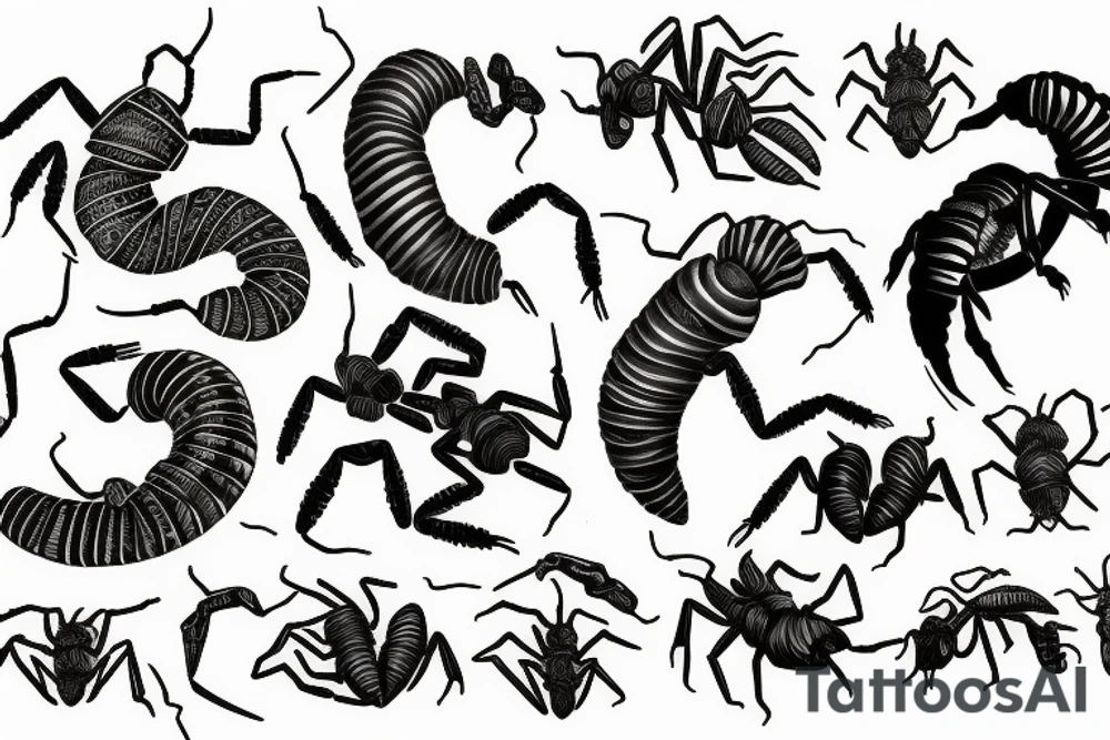 Scorpion tattoo idea