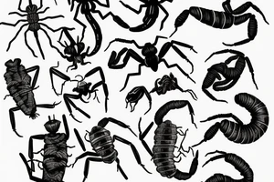 Scorpion tattoo idea