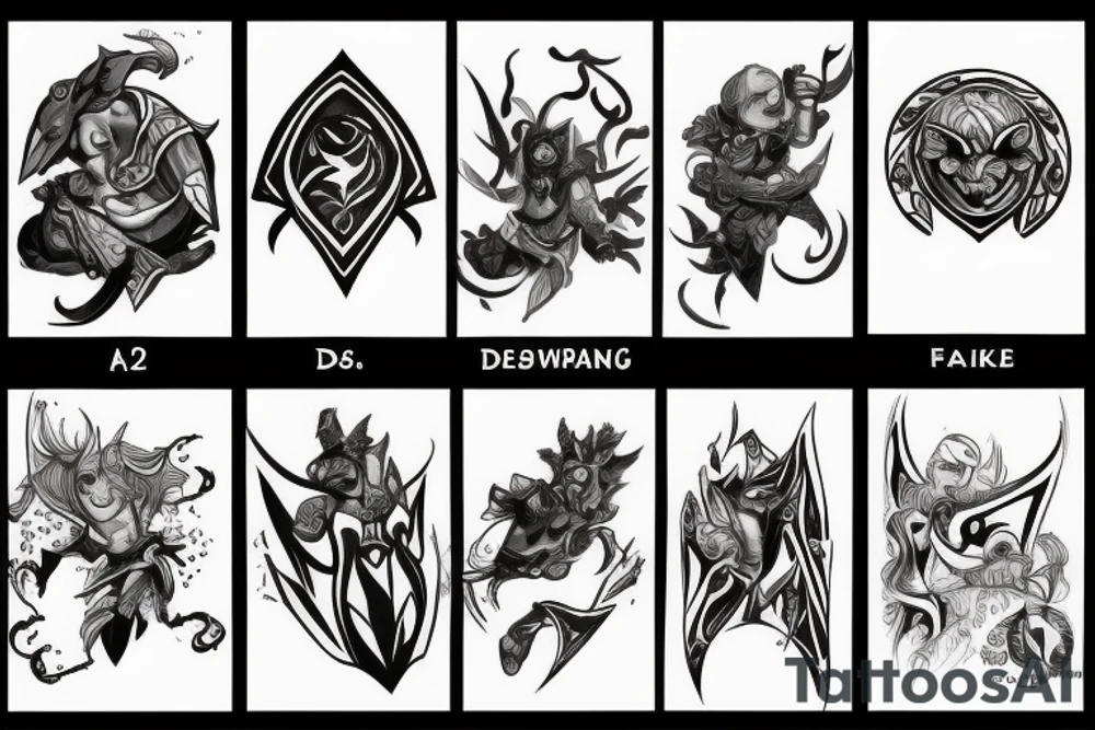 dota two tattoo idea