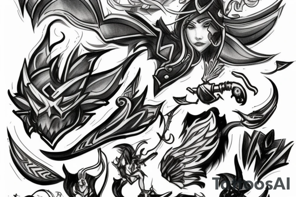 dota two tattoo idea