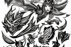 dota two tattoo idea
