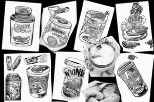 Yoghurts are not yachts tattoo idea