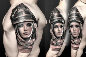 Gladiator in rome tattoo idea