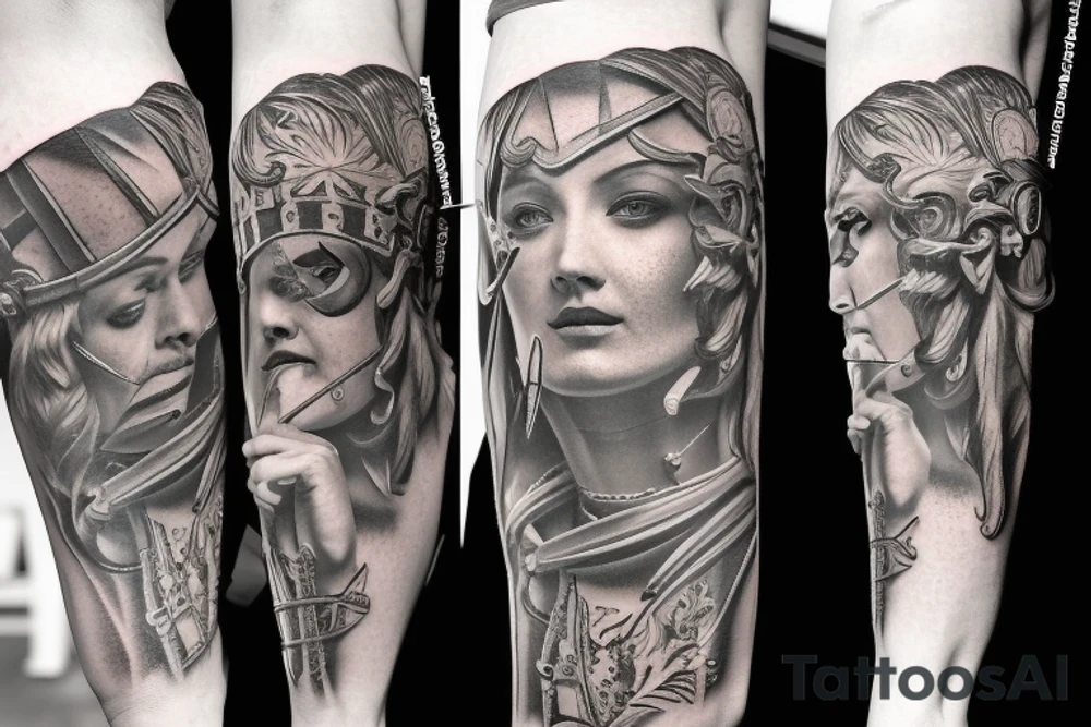 Gladiator tattoo idea