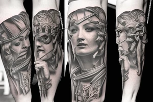 Gladiator tattoo idea