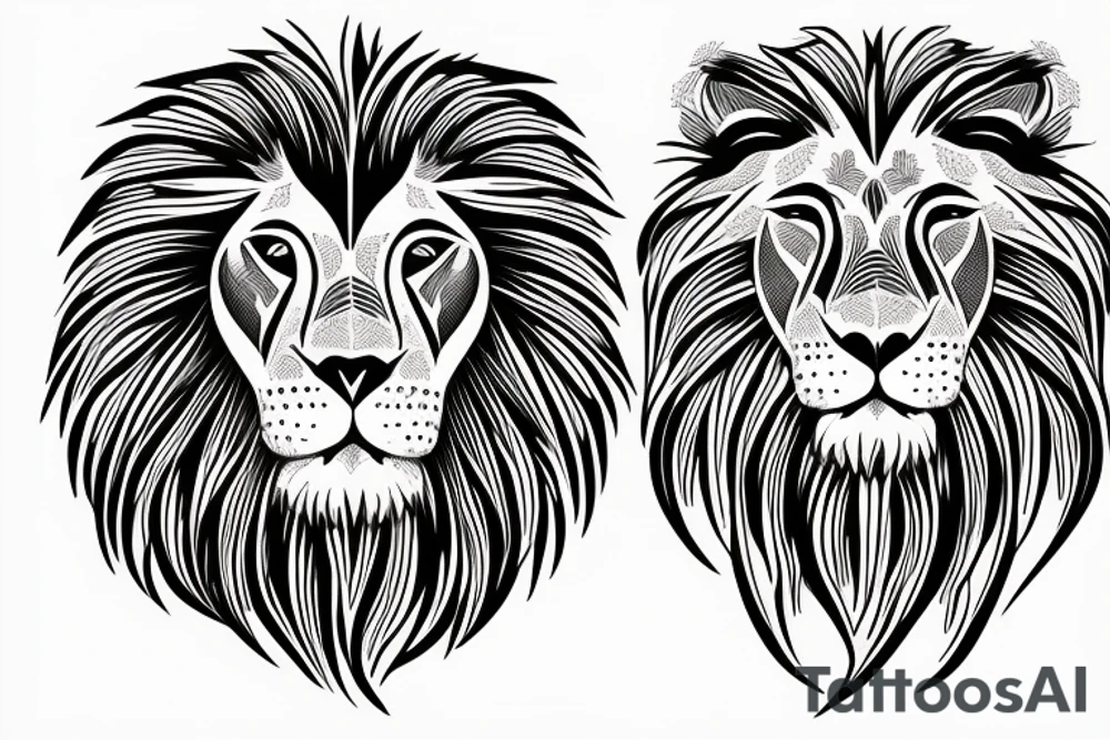 Lion Roar tattoo idea