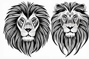 Lion Roar tattoo idea