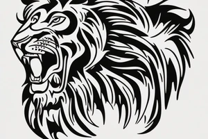 Lion Roar forearm tattoo idea