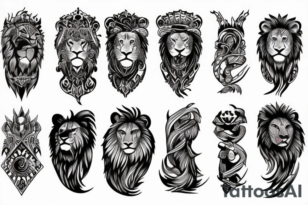 Lion Roar forearm tattoo idea