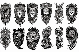 Lion Roar forearm tattoo idea