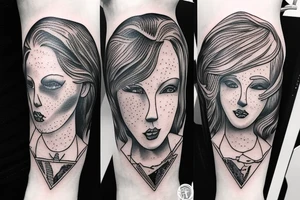 one hell of an amen tattoo idea