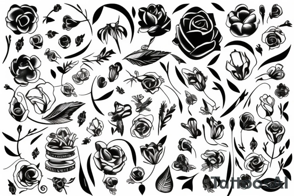 Élégant fineline tattoo tattoo idea