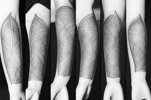 Élégant fineline tattoo tattoo idea