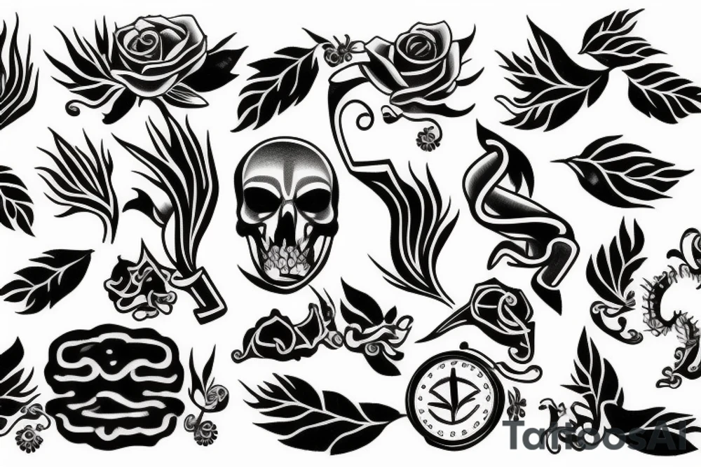 Date tattoo tattoo idea
