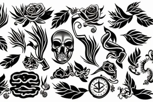 Date tattoo tattoo idea