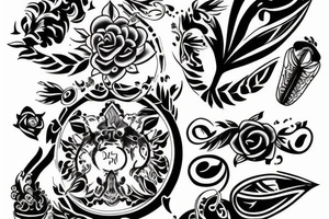 Date tattoo tattoo idea