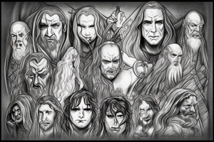 lord of the rings tattoo idea