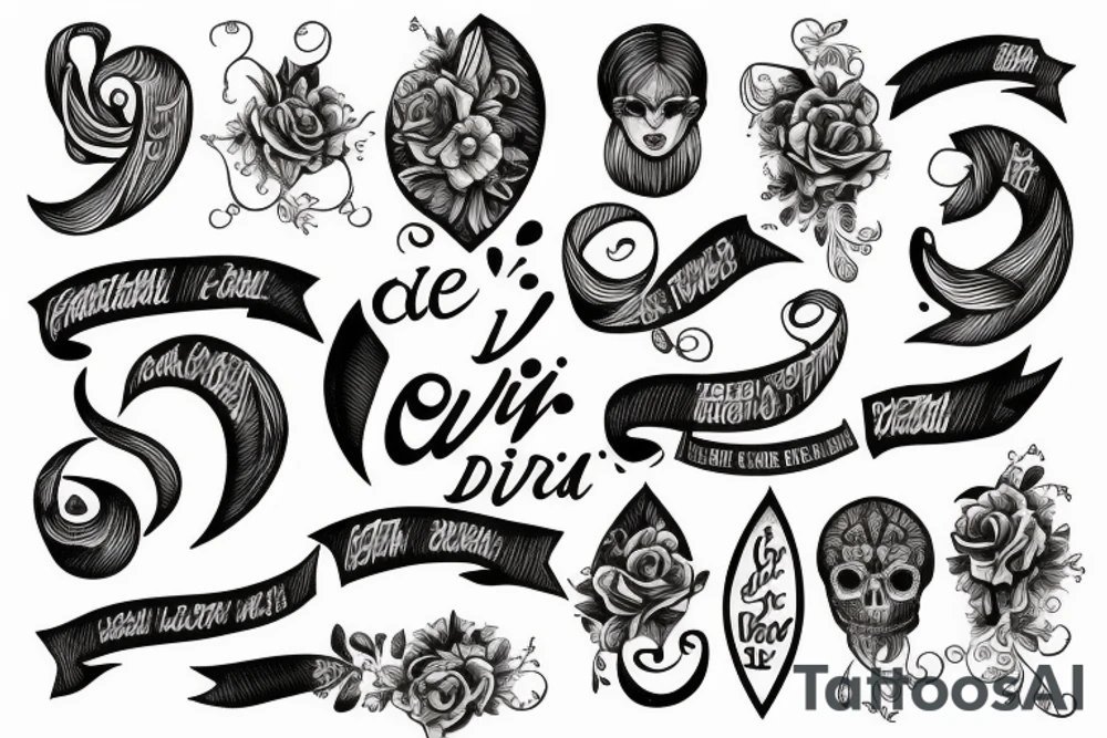 the words "prenditi cura di te" tattoo idea