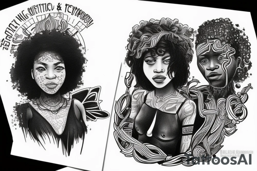 agu and strika from beast of no nation tattoo idea