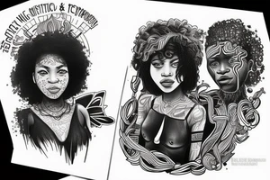 agu and strika from beast of no nation tattoo idea