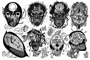 agu and strika tattoo idea