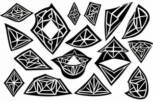 rhomb tattoo idea