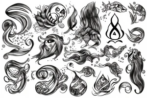 Aquarius tattoo idea