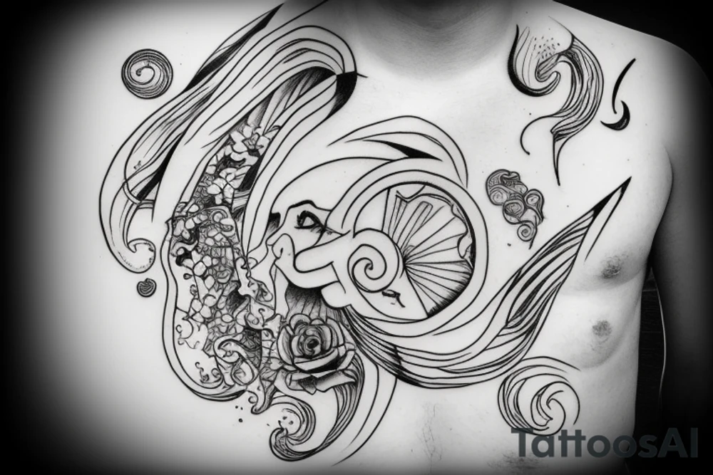 Aquarius tattoo idea
