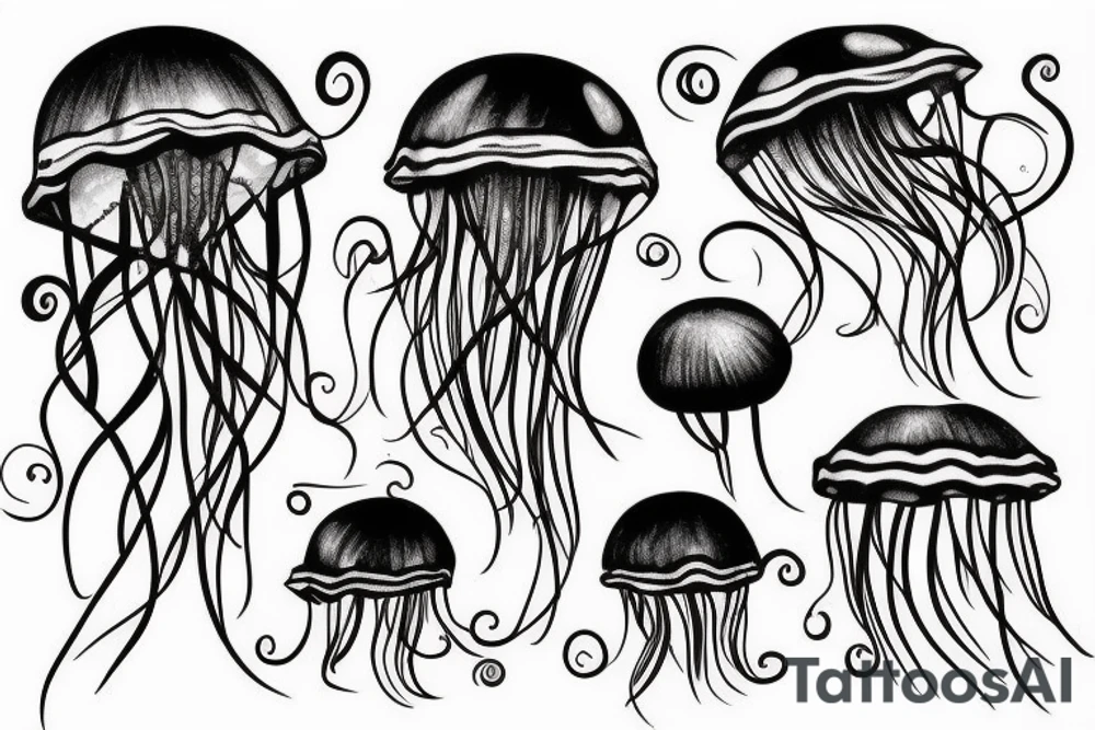 jellyfish tattoo idea