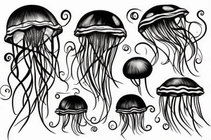 jellyfish tattoo idea