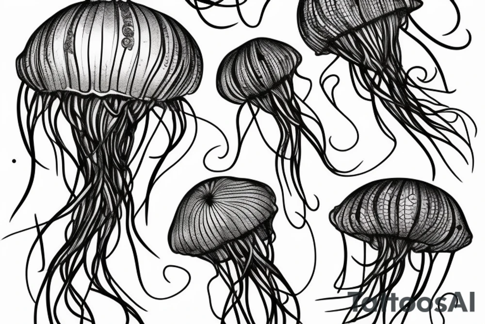 jellyfish tattoo idea