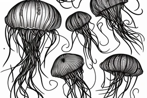 jellyfish tattoo idea