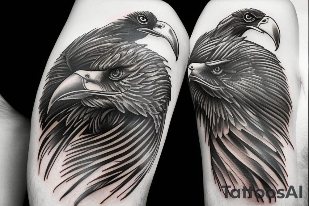 Albanian Eagle tattoo idea