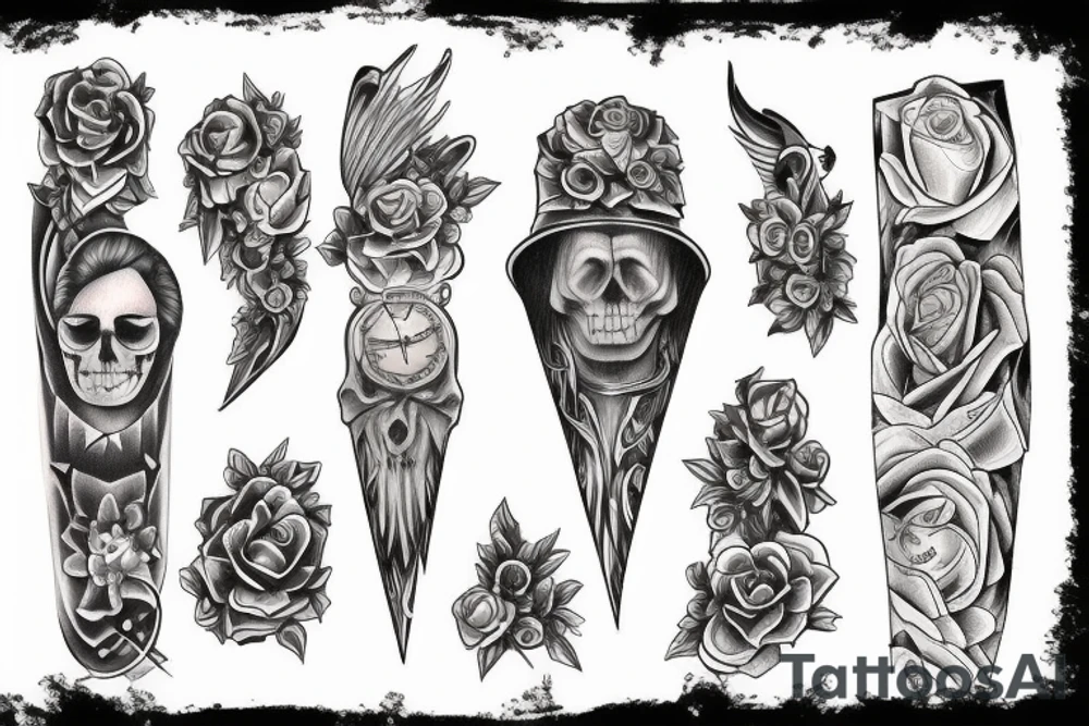 Emigrate band tattoo idea