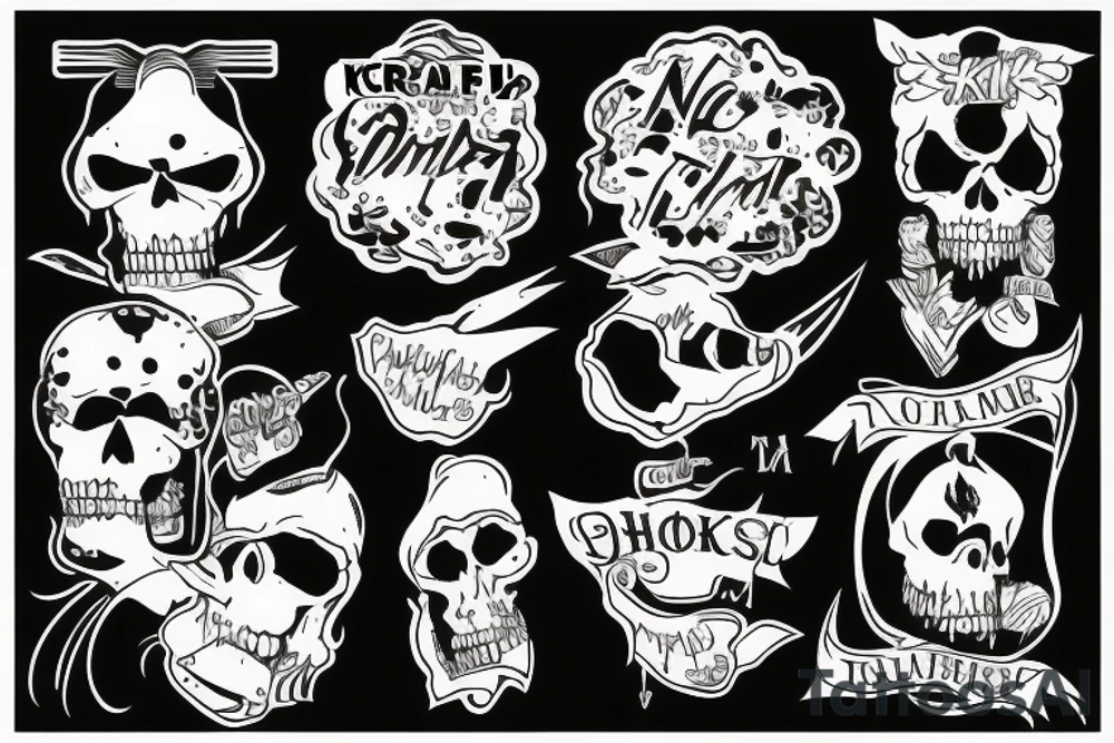 The name Krank tattoo idea