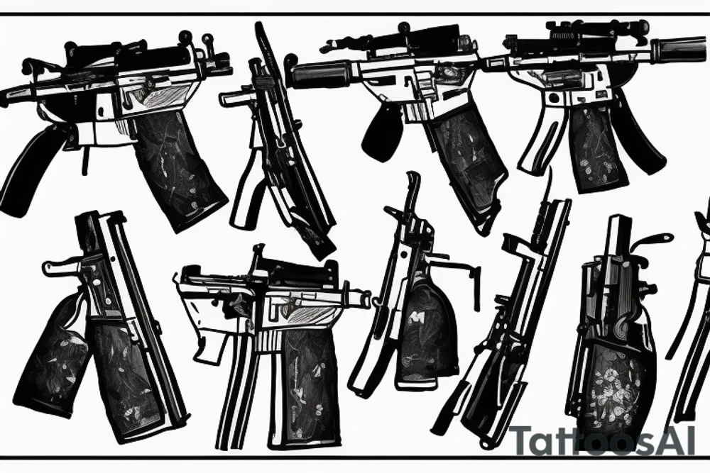 Ak47 soldier tattoo idea