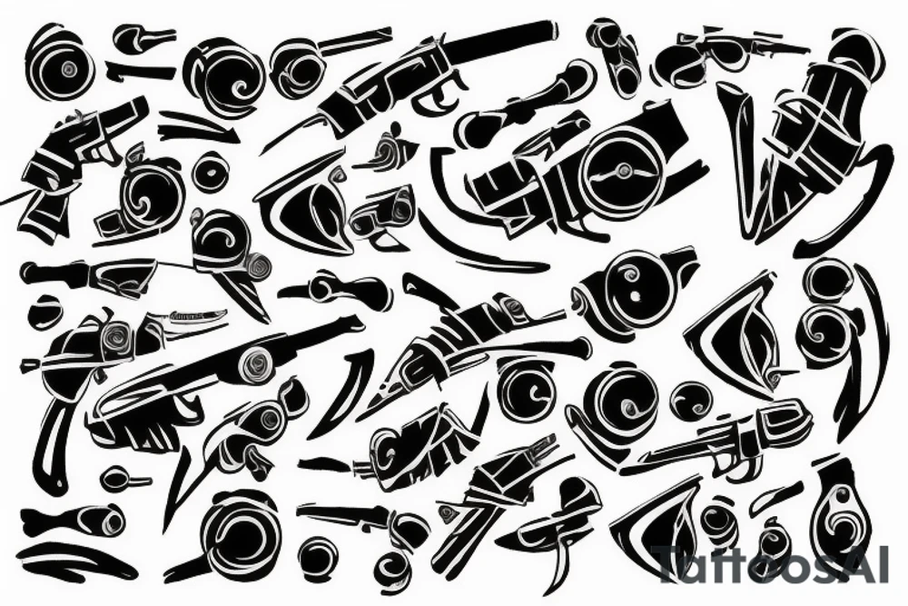 Ak47 tattoo idea
