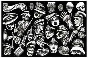 Soldier tattoo idea