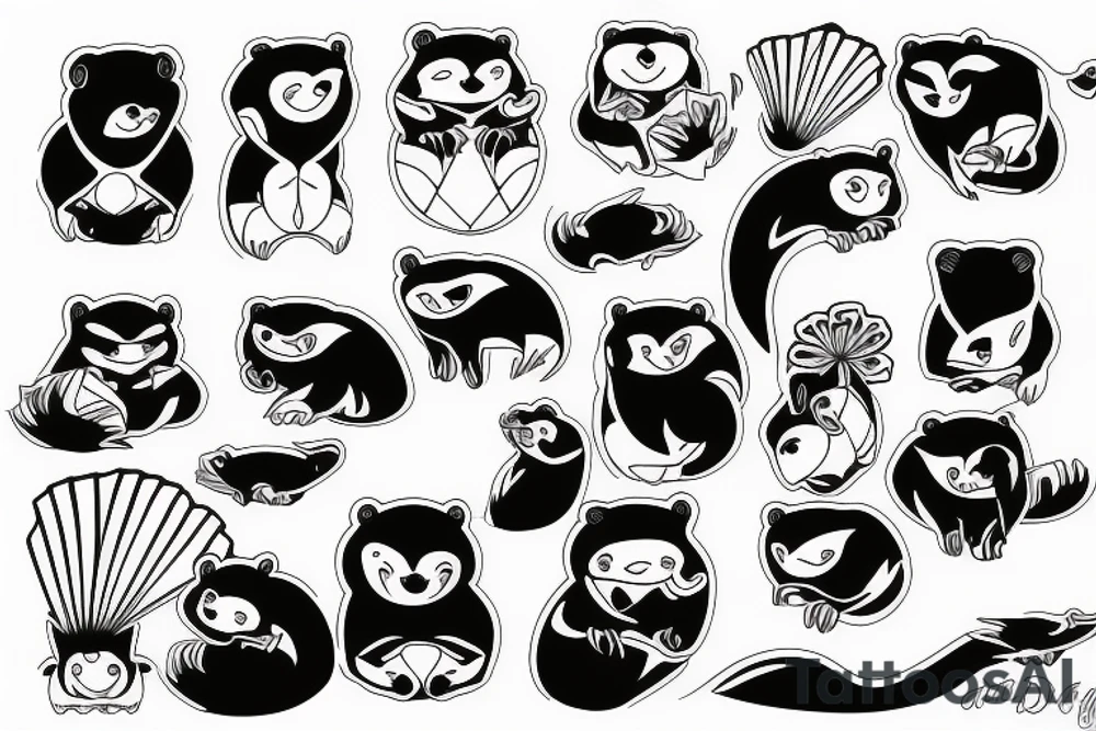 Beaver tattoo idea
