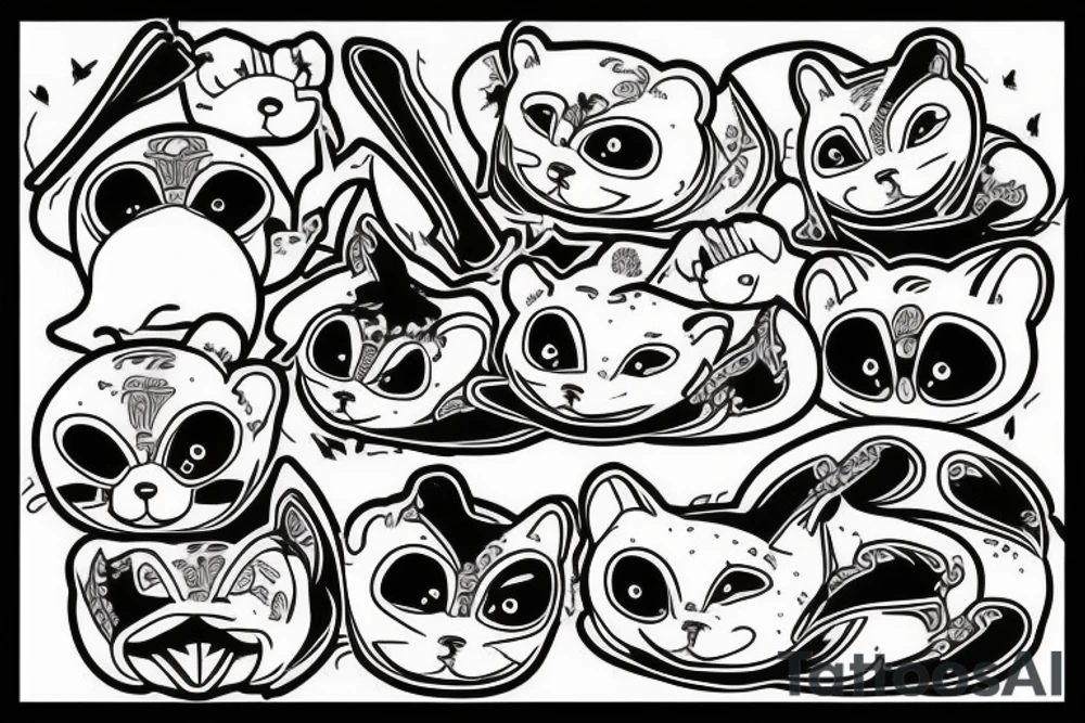 Beaver tattoo idea