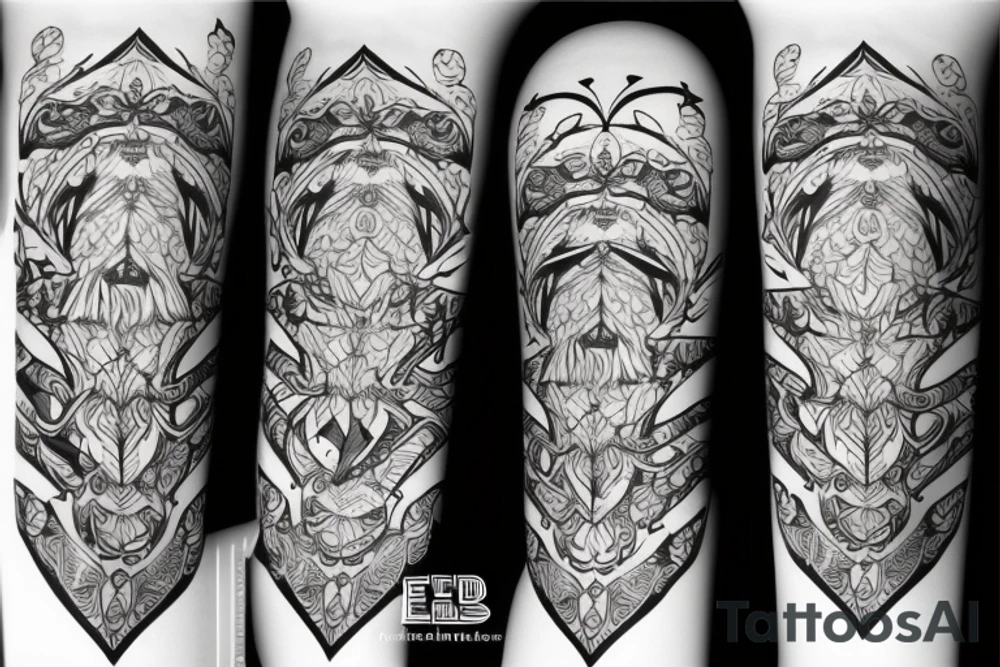 EOD yeti tattoo idea
