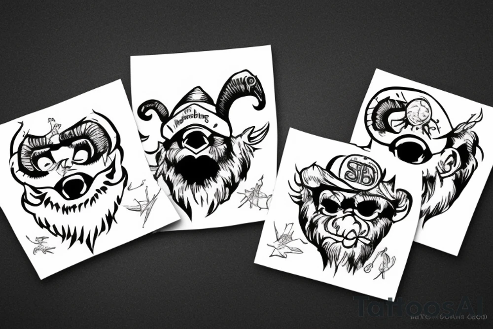 Bomb squad yeti tattoo idea