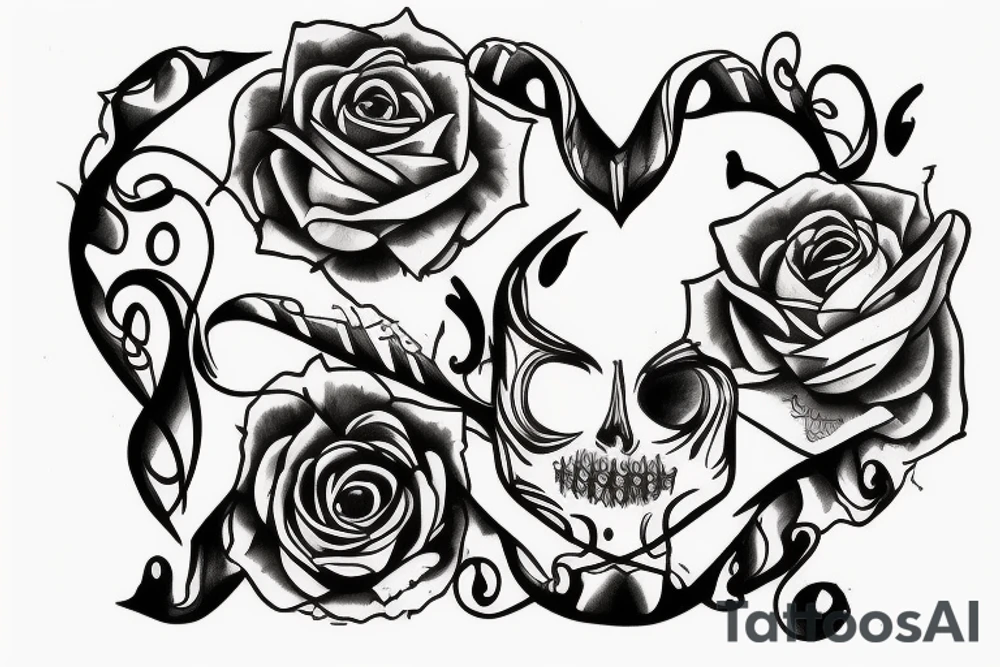 Dim candle representing the end of a life tattoo idea