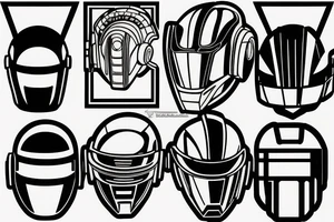 daft punk tattoo idea