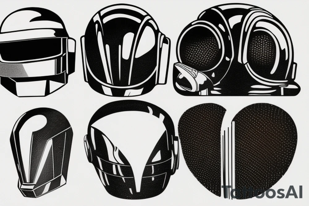daft punk tattoo idea